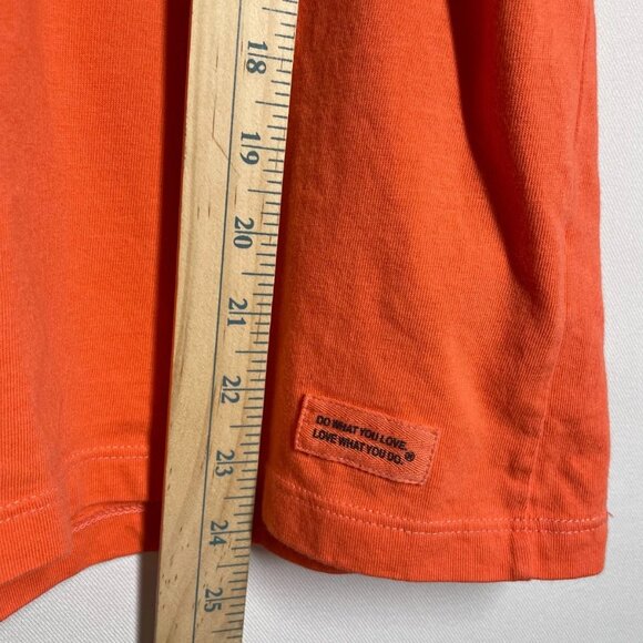 Life Is Good Womens Orange Ready To Roam Passport Short Sleeve Crusher Tee Sz M - Picture 6 of 6